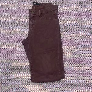 GUC J Brand Burgundy skinny pants!